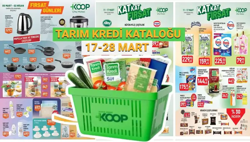 Tarım Kredi Kooperatif Marketleri'nde Mart İndirimleri: Alışverişinizi Şımartın!