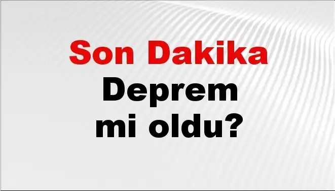 Kütahya'da Yaşanan Deprem: Gelişmeler, Detaylar ve Son Durum