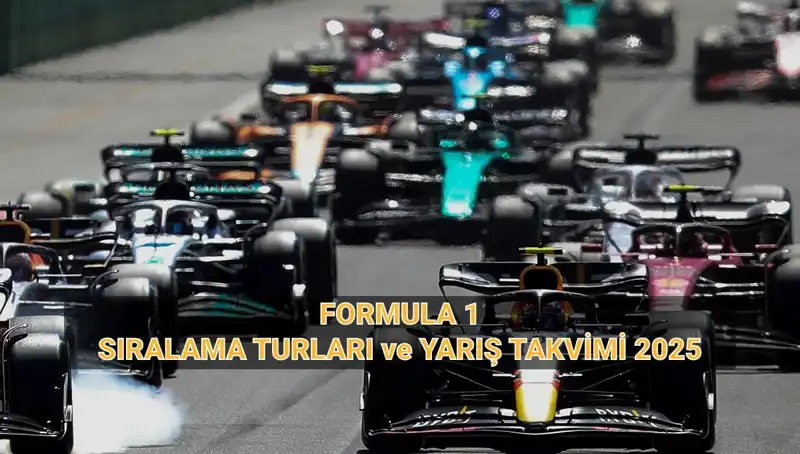 2025 Formula 1 Takvimi: Yarış Takvimi ve UEFA Kanalları Açıklandı!