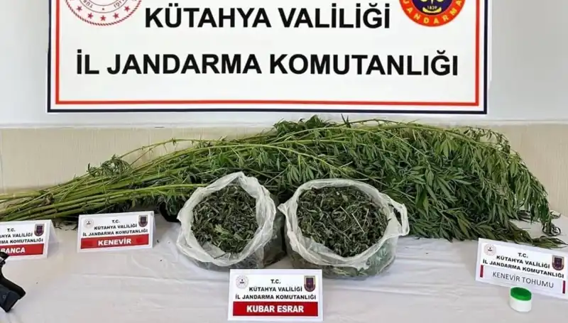 Kütahya'da Uyuşturucu Operasyonu: Sıfır Tolerans, Bir Kişi Yakalandı!
