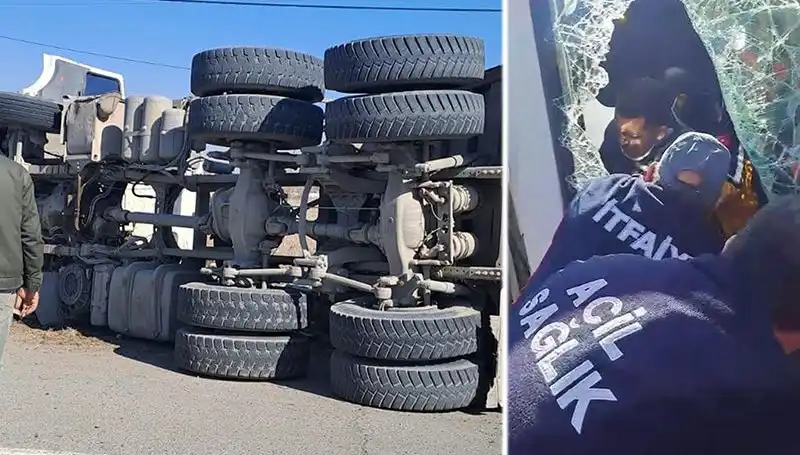 Virajı Alamayan Kamyon Kazası: Dramatik Anlar ve Sonrası